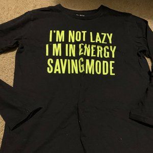 COPY - The Children's Place Boys Black Long Sleeve T-shirt Size 16